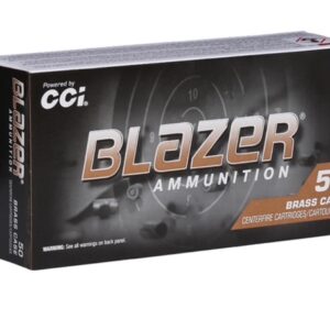 9MM BLAZER BRASS CASE 124 GRAIN